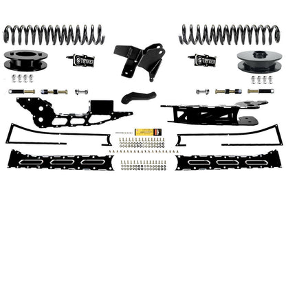 4" RAM 2500 Radius Arm Badged LIFT KIT 2019 TO 2024 DODGE RAM HEAVY DUTY