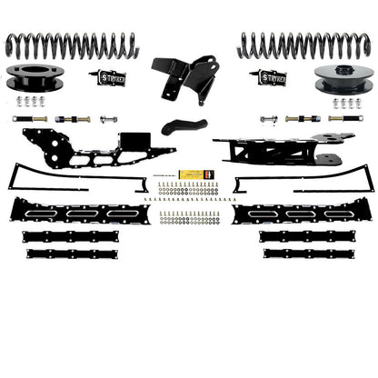 4" RAM 2500 Radius Arm Badged LIFT KIT 2019 TO 2024 DODGE RAM HEAVY DUTY