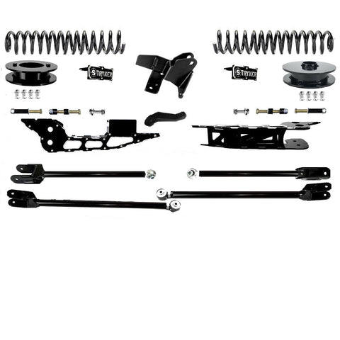 4" Ram 2500 Lift Kit with Tubular 4-Link for 2013* TO 2018