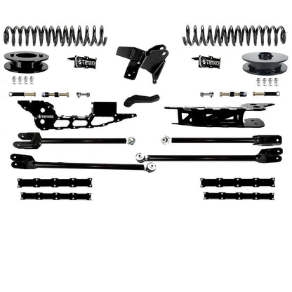 4" Ram 2500 Lift Kit with Tubular 4-Link for 2019 TO 2024